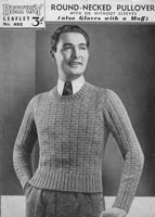 vintage mens jumper 1930s